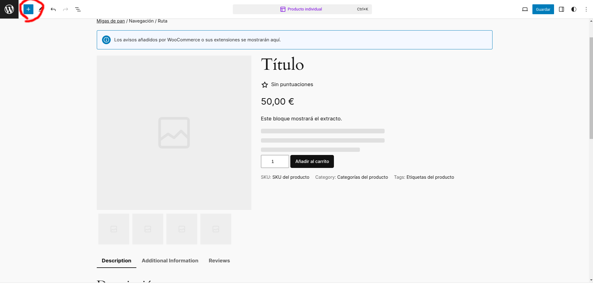 Second step html block